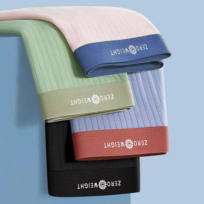 4Pcs Boxer Shorts männer Unterwäsche Sexy Höschen Baumwolle Boxer Gestreiften Unterhose Männlichen Shorts U Konvexen Dessous Plus Größe 2XL-6XL