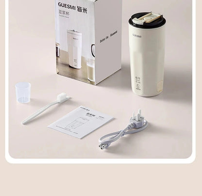 220V Mini Soy Milk Machine Electric Juicer Blender Mixer Wall Breaking Machine Soybean Milk Maker Breakfast Machine 350ml