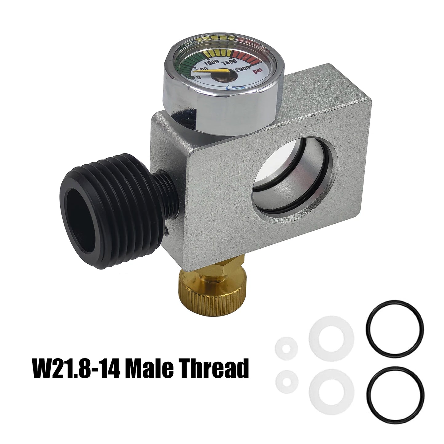 2023 Soda Water CO2 Cylinder Adapter Carbonator Refill Fill Station for CO2 Tank Bottle Filling Replacement.