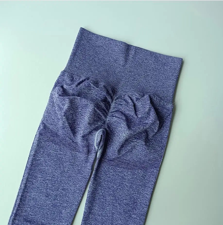 Nahtlose Damen-Leggings mit hoher Taille, schnell trocknend, elastisch, für Yoga, Fitness, Fitnessstudio, Jogginghose, Push-up-Leggings, Sportbekleidung