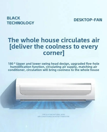 Portable Mini Fan 3 in 1 Cooler Home House LED USB Desk Bedroom Indoor Air Conditioner Humidifier Fans Summer Cool Living Room.