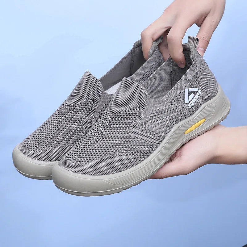 Bebealy Women's Sneaker Men Flat Shoes Casual Nonslip Men Shoes Outdoor Soft Comfortable Home Shoes Comfortable Slip-on Men Shoe.