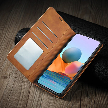 Leather Flip Phone Case For Xiaomi Redmi Note 12S 11S 10S 9S 12 11 10 12 8 7 Pro Plus 5G 12C 10C 10A 9A 9C Card Wallet Cover.
