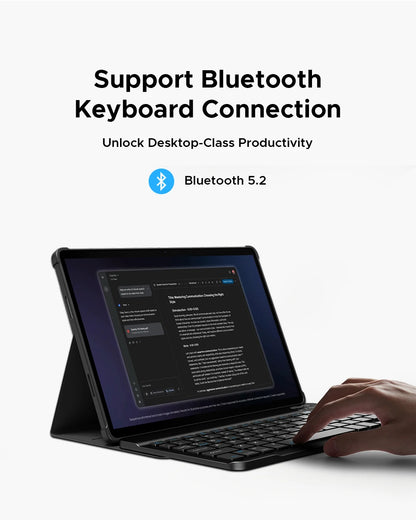 Doogee Tab E3 Max 2 in 1 Tablet Pc 14" 2.1K Display Android 15 32Gb (8+24) 256Gb 13500Mah Battery Qual Speaker Helio G100 Tablet