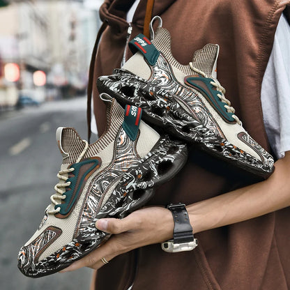 Shoes men Sneakers Male casual Mens Shoes tenis Luxury shoes Trainer Race Breathable Shoes fashion loafers running Shoes for men.