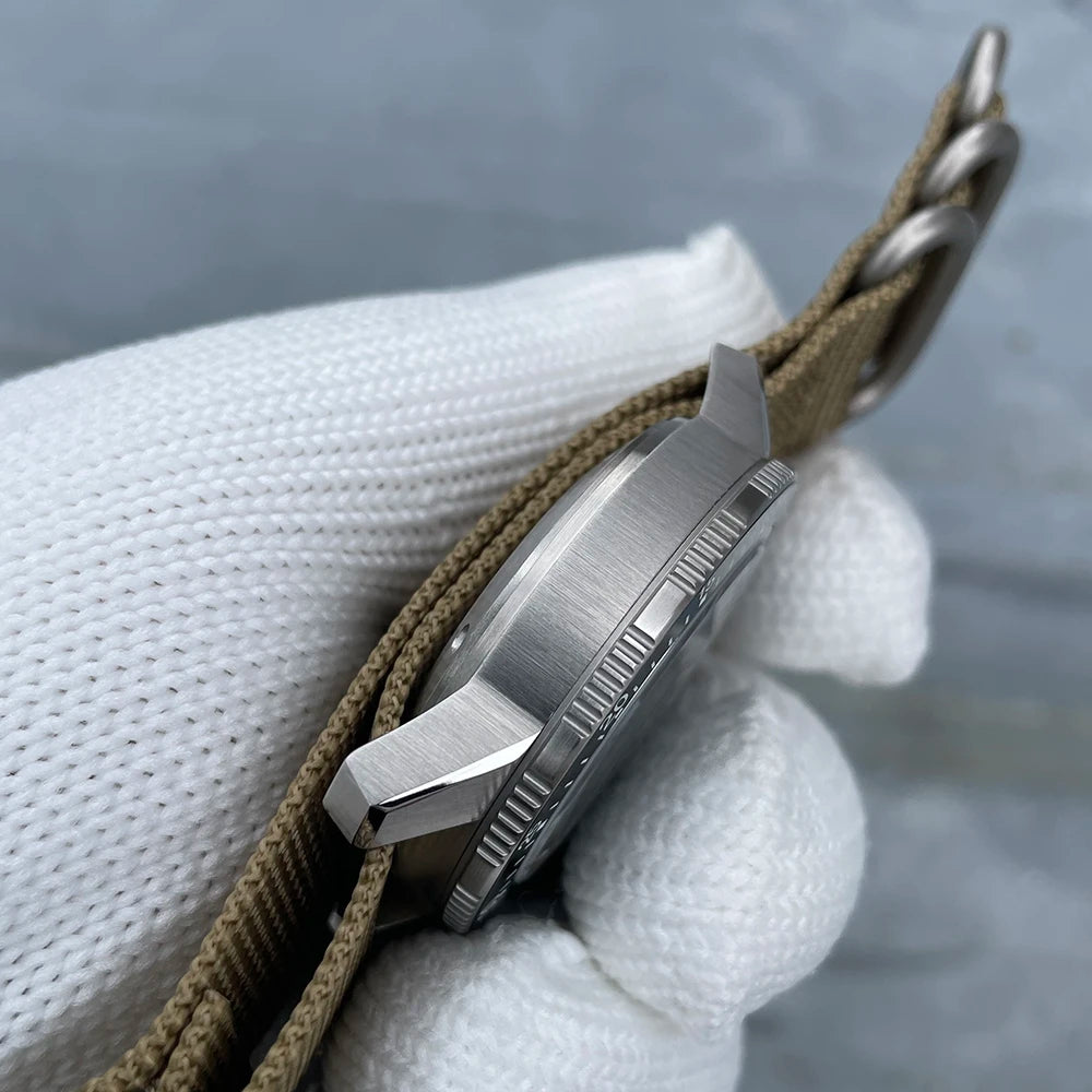 STEELFLIER Official SF787 Dive Luxury Wristwatches Double Calendar NH36 Movement Super Luminous 200M Waterproof Mechanical Watch