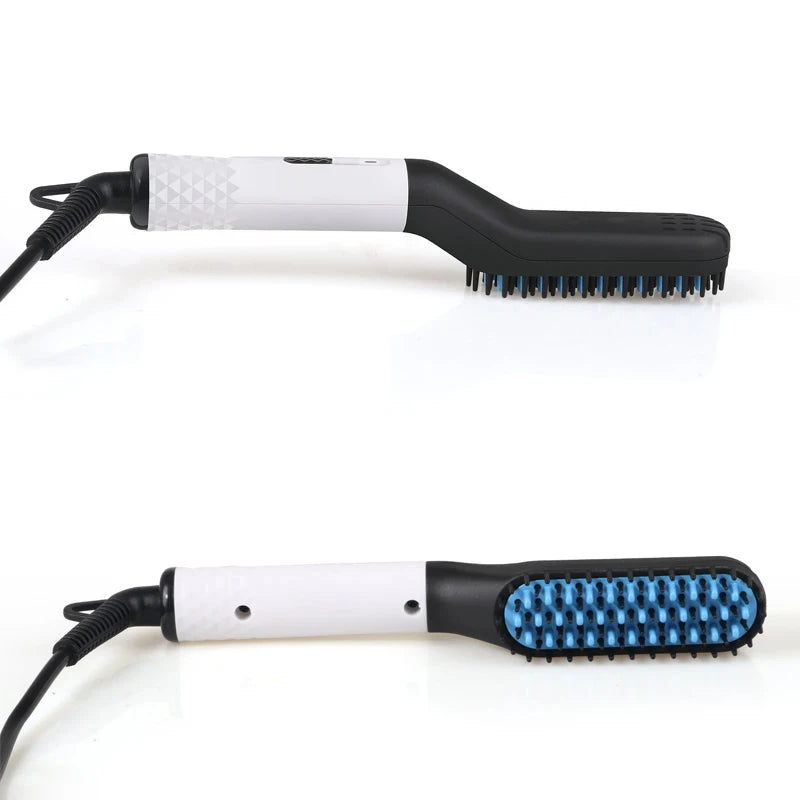 Multifunctional Quick Hair Beard Straightener Men's Hair Straightening Flat Iron Heated Hair Comb Electric Men Hair Beard Styler.
