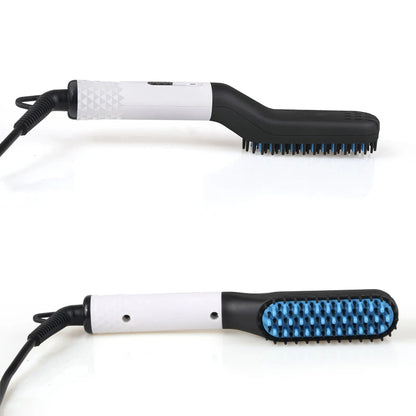 Multifunctional Quick Hair Beard Straightener Men's Hair Straightening Flat Iron Heated Hair Comb Electric Men Hair Beard Styler.