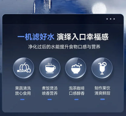 Home Ultrafiltration Direct-Drink Water Purifier: Kitchen, Commercial, Under-Sink.