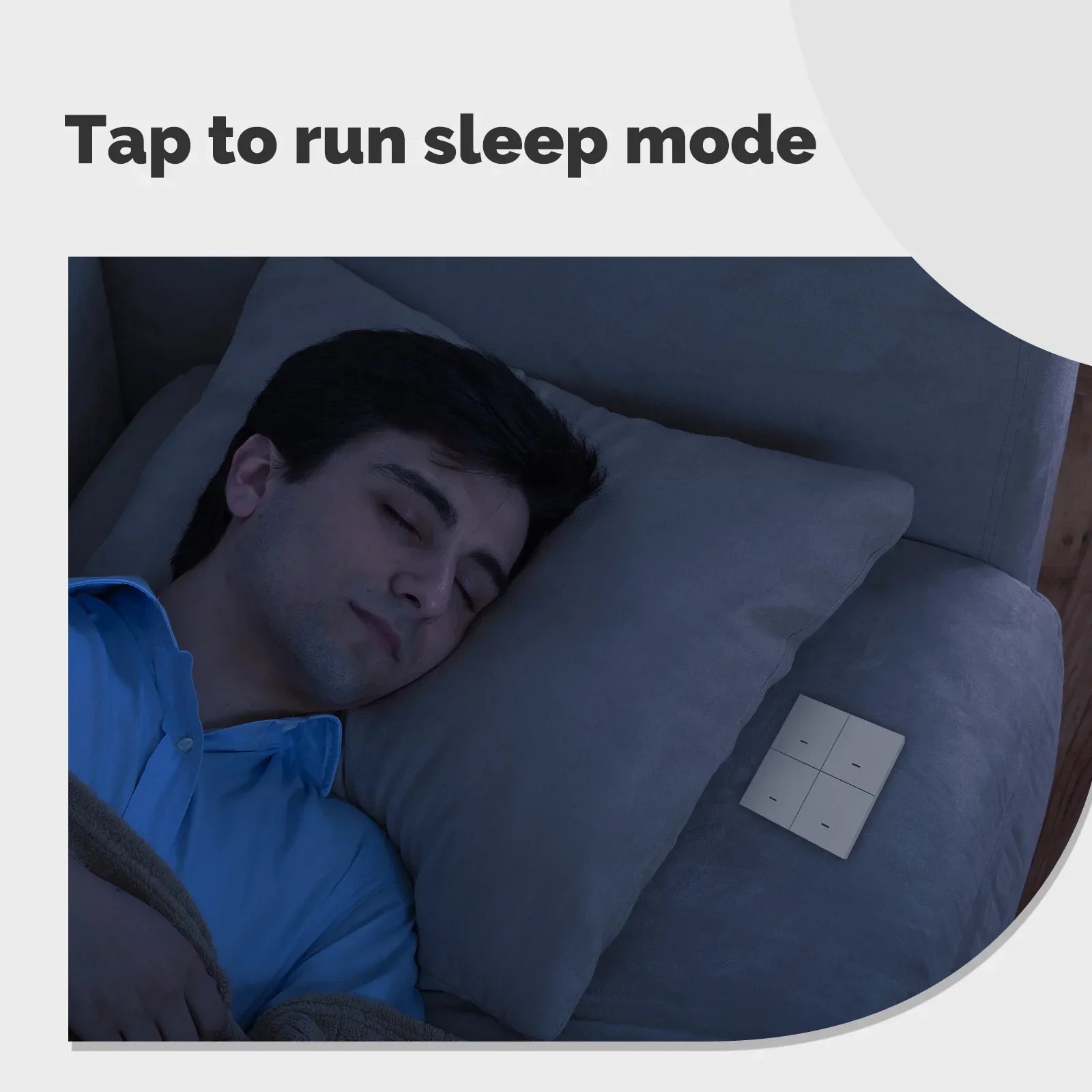 MOES ZigBee Szenenschalter, 4-fach, kabellos, 12 Drucktasten, Tuya-Controller, Automatisierungsszenario, batteriebetrieben, funktioniert mit Smart Life.