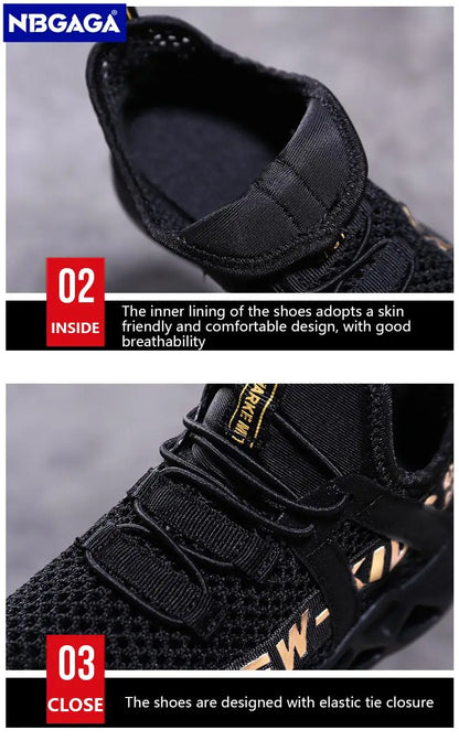 Single Net Children's Running Sneakers Breathable Lightweight Soft Non-slip Leisure Comfortable Walking Boys Girls Casual Shoes.