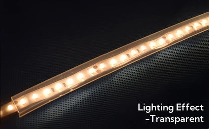 1-10m White/Transparent Neon Silicone Tube LED Rope Lamp Waterproof Diffuser Cover For 8/10/12m RGB Flexible Strip Light Channel.