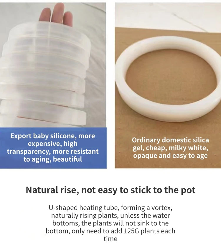 HOOLOO 2.4L Water Distiller Distillation Kit Home Fragrance Distillation Device Hydrosol & Essential Oil Distiller Equipment.