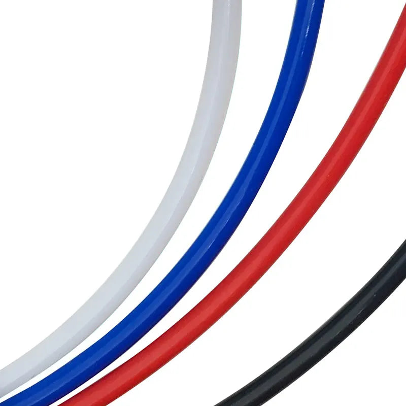 ID 0.6/2/2.5/3/4/5/6/7/8/9/10/12/14 1M PTFE Tube Clear PiPe F46 Insulated Hose Rigid Pipe For 3D Printer filament 1.75mm 5Color.