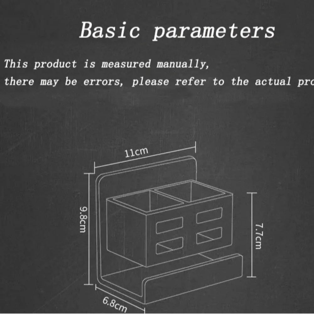 Loch freier multifunktion aler Zahnbürsten halter Bad Rasiermesser Haarkamm Zahnbürste Lager regal Wand zubehör