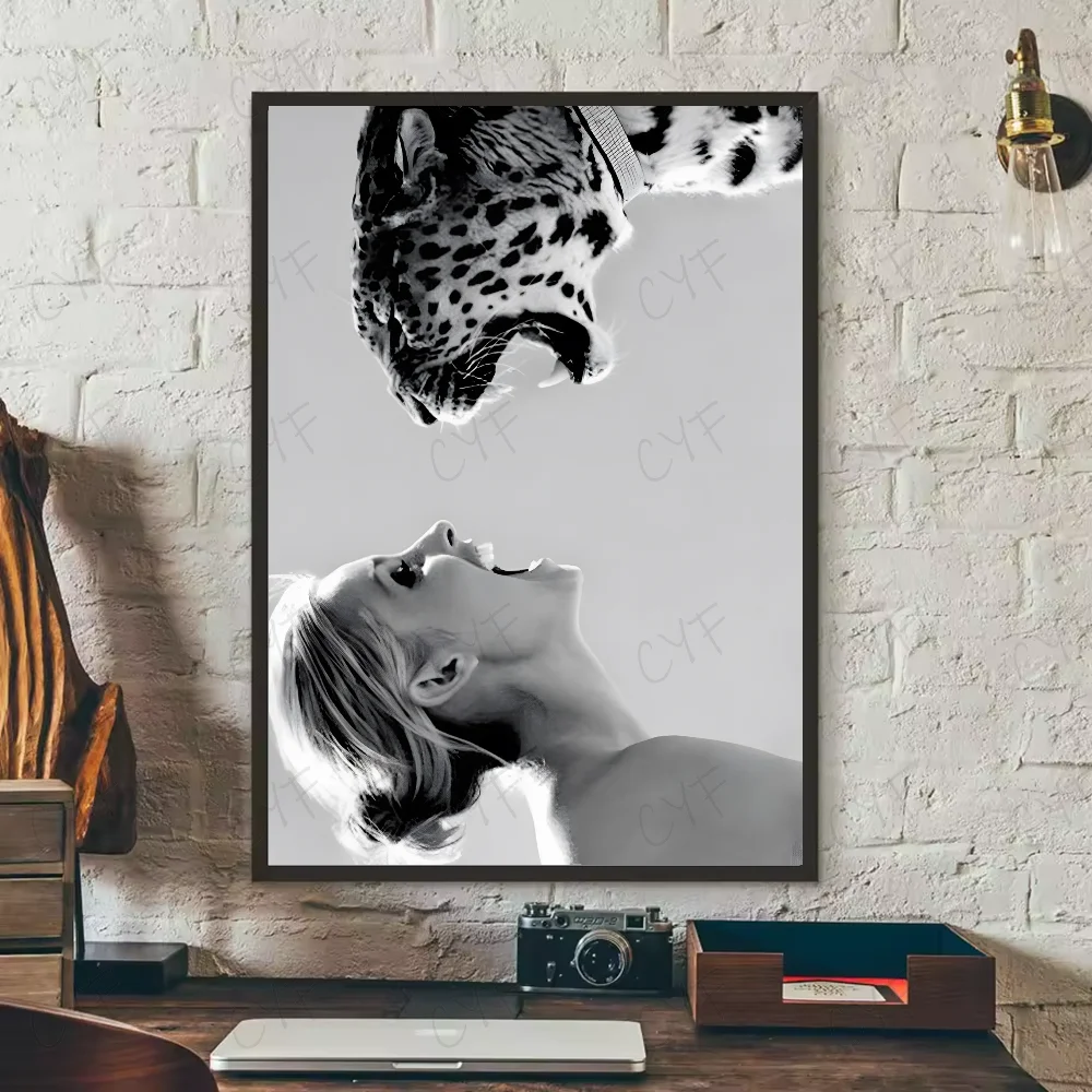 Kate Moss Fashion Modern Art Poster HD art sticky wall waterproof home living room bedroom bar aesthetic decoration