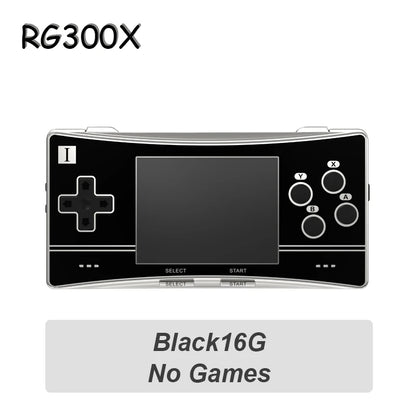 ANBERNIC RG300X Retro Portable Game Console 3.0” IPS Screen Video Game Player Support HD Out Built 5000 Classic Games Kids Gift.