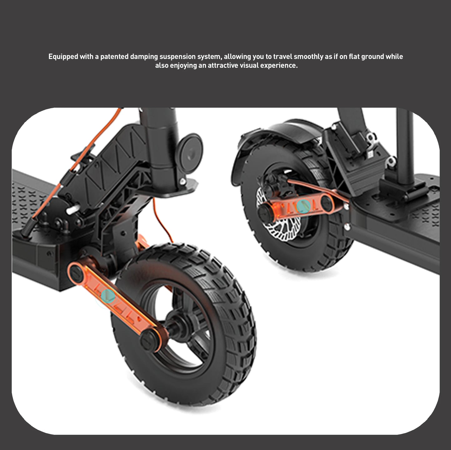 JOYOR S8E Foldable Electric Scooter 800W Adults 10" E-scooter with 48V 26Ah Battery 45km/h.