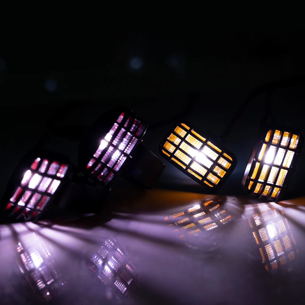 AXSPEED 1Set LED Lights Headlights Spotlight for TRX-4 TRX-6 Axial SCX10 90046 Wraith 1/10 RC Car Decoration Parts Accessories.