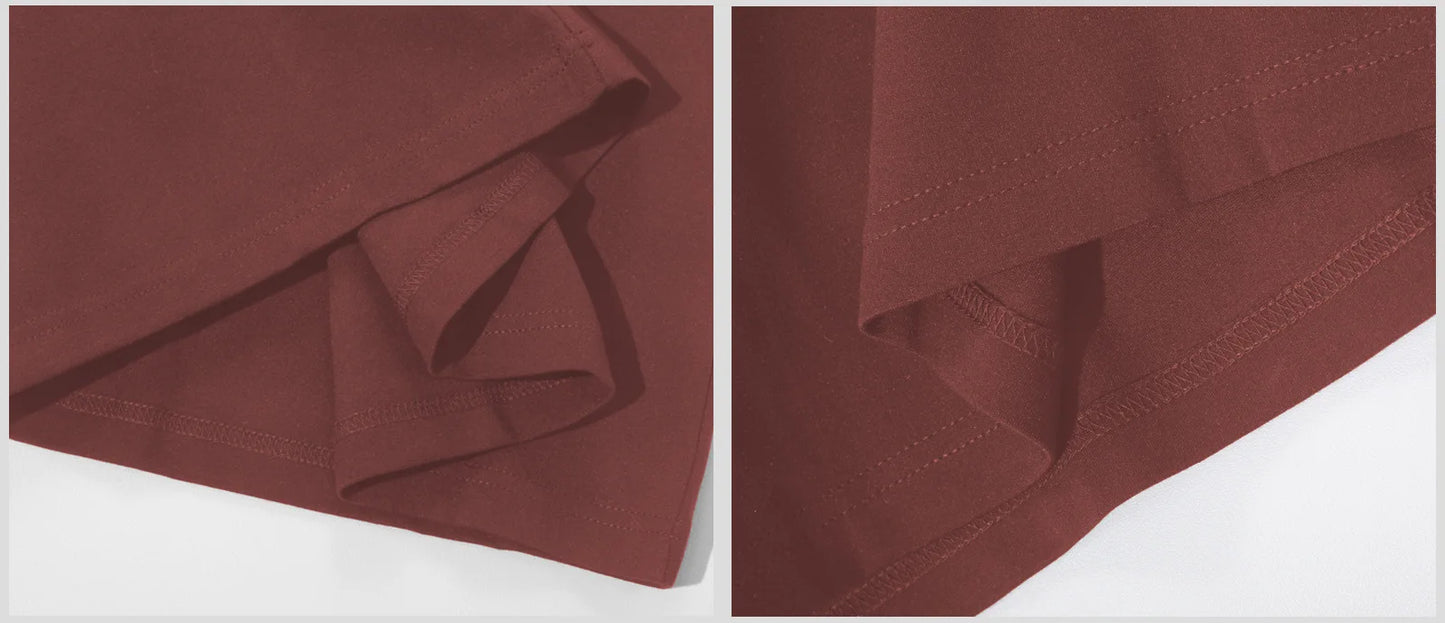 Women's Professional High Waist Long Pencil Skirt, Slim Fit Black Hip-hugging Skirt for Office Commute