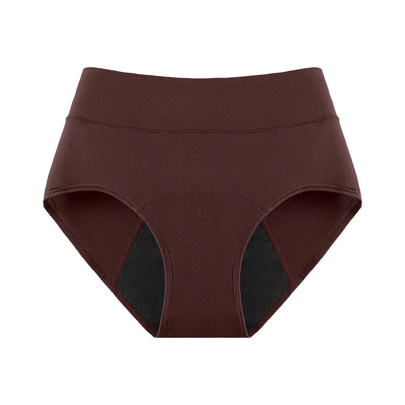 3-Layer Leakproof Menstrual Panties Ladies High-waisted Physiological Pants Icysilk Incontinence Breathable Sport Briefs XS-4XL