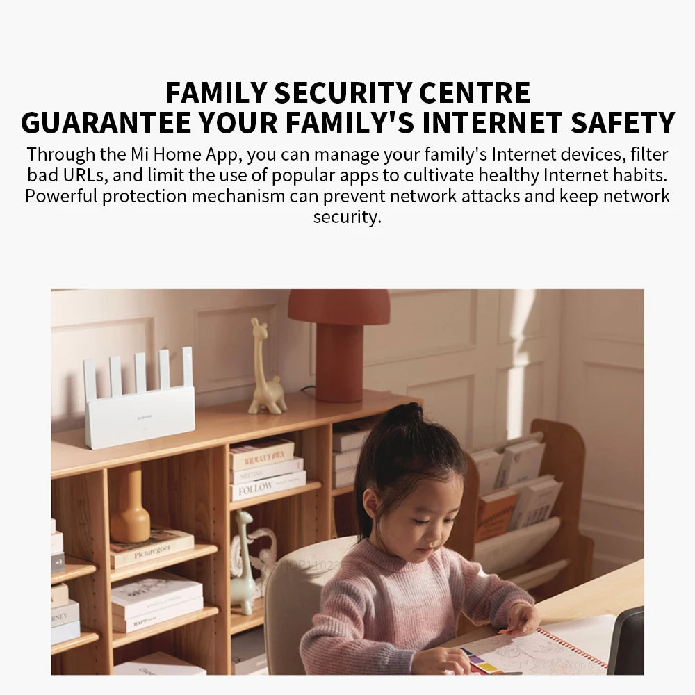 NEW Xiaomi Router BE5000 Wi-Fi 7 2.4/5GHz Dual-Frequency Mesh 2.5G High-Speed Network Port IPTV OFDMA Signal Amplifier Mi Home.