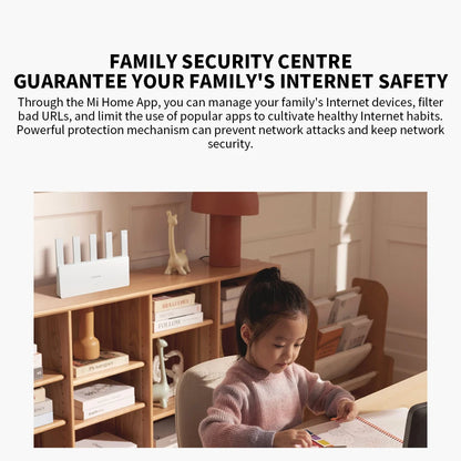 NEW Xiaomi Router BE5000 Wi-Fi 7 2.4/5GHz Dual-Frequency Mesh 2.5G High-Speed Network Port IPTV OFDMA Signal Amplifier Mi Home.