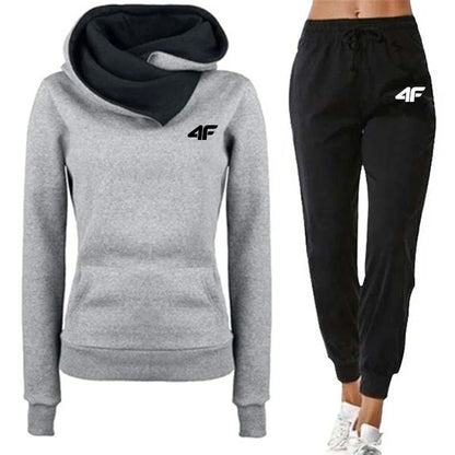 Hot Sales Womens Tracksuit Print Sports Hoodies for Women Suit Jogging Sweatshirts+Pants 2 Pcs Sets Casual Woman Pants Sets 2025.