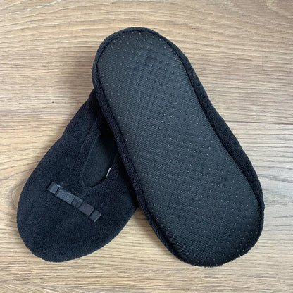 Home Slipper Women Winter Warm Indoor Floor Shoes Flat Fluffy Lazy Female Black house Ballerina Slipper Socks dancing Flipflop.