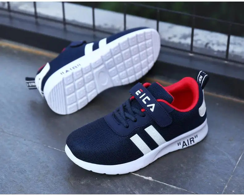 Kids Fashion Sneakers Boys Girls Tennis Shoes Mesh Breathable  Running Shoes Lightweight Outdoor Children's Sports Walking Shoes.