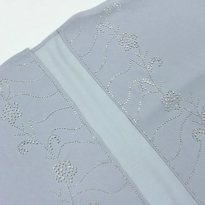 Autumn Fashion Muslim Dresses for Women Muslim Long Sleeve V-neck Party Evening Long Abay Dress Suit Inner and Abaya Outfits