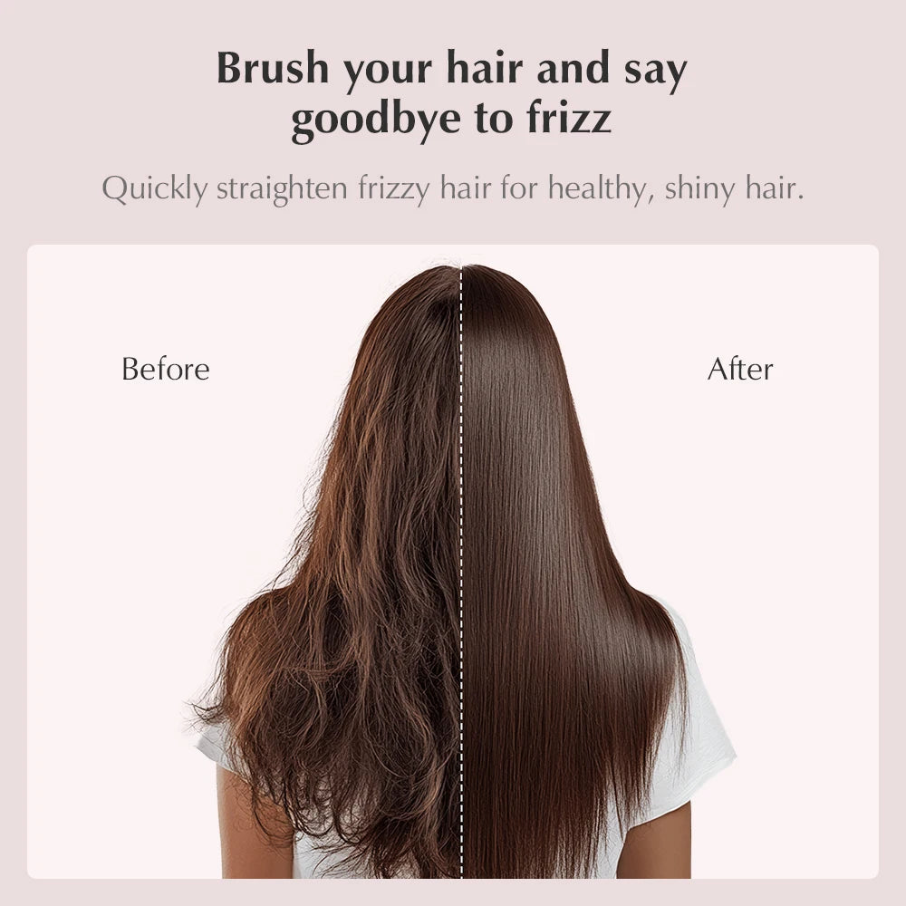 Kinseibeauty  Hair dryer Functional 5 In 1 professional hot air comb straight hair curling equipment salon.