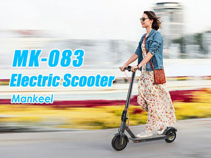 Mankeel 30KM Electric Scooter Adults 350W Foldable Electric Kick Scooter 8.5 Inch APP 10.4AH Folding E-scooter Dual Brake System.