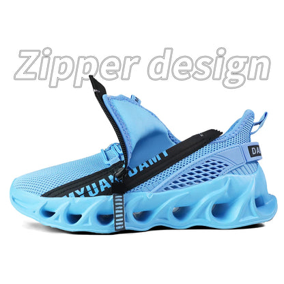 New Spring and Autumn Soft soled Running Men's Mesh Breathable Casual  Sports Shoes Men's Trendy Shoes Lightweight  Sneaker.