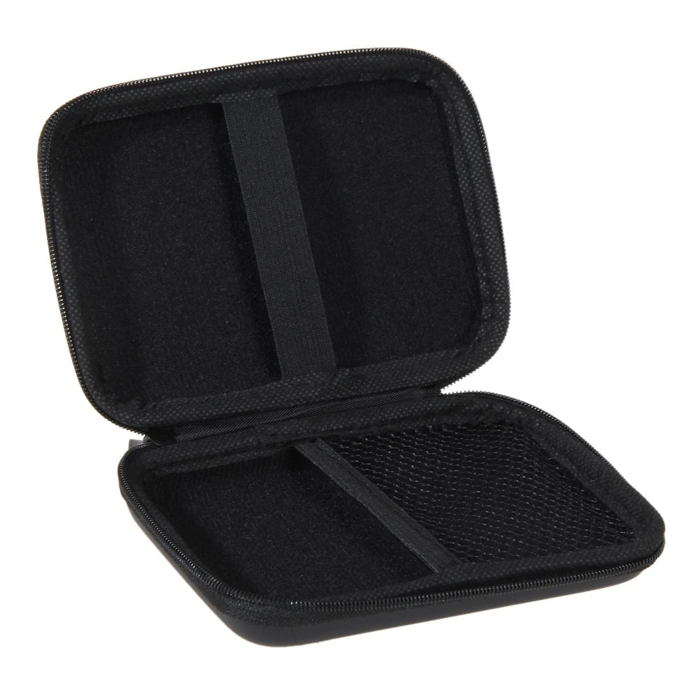 VODOOL EVA 2.5" Hard Drive Case External HDD Carrying Bag Wired Earphone USB Cable Protector Cover Pouch For HDD SSD Hard Disk.