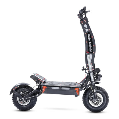 Halo Knight T107Max Electric Scooter Adult 14 Inch Off road Tires E-Scooter  for Men 4000W 72V 50 AH Foldable City EScooter.