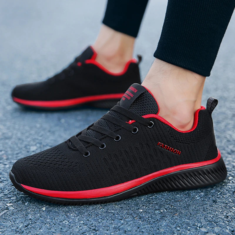 Men Sport Shoes Breathable Lightweight Running Sneakers Walking Casual Breathable Shoes Non-slip Comfortable Men Shoes Fashion.
