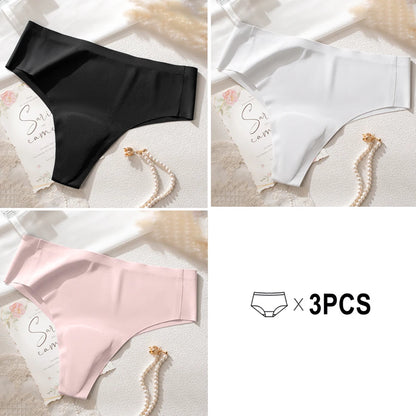 3Pcs Avoid Camel Toe Panties Seamless Thong Panties Camel Toe Concealer Cover Cameltoe Prevention Underwear Anti Cameltoe Briefs