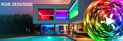 LED-Streifen Licht 5m 120leds smd2835 12v weiß warmrot grün blau rgb luces LED Licht wasserdicht flexible Lampe Band für Raum deko.