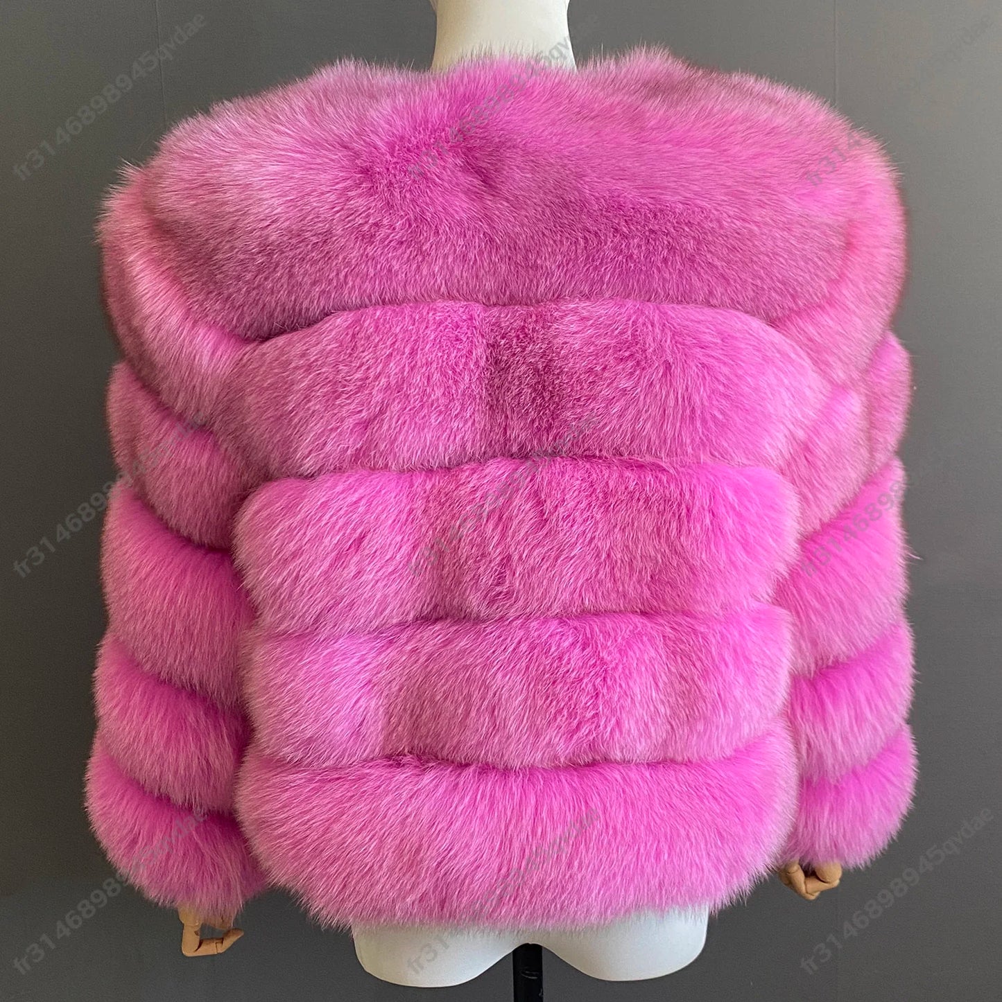 Damen Pelzmantel Damen Fuchspelzmantel Natürlicher Fuchsmantel Damen Werbeartikel Original echte europäische und amerikanische Modelle