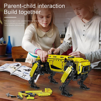 MOULD KING 15066 15067 Technical Toys The APP&RC Motorized Boston Dynamics Big Dog Set Assembly AlphaDog Building Blocks Bricks.