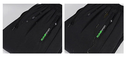 M-8XL Men's Down Pants Plus Size Winter Three-layer Windproof and Waterproof Large Size Plus Velvet Thick Warm Casual Joggers.