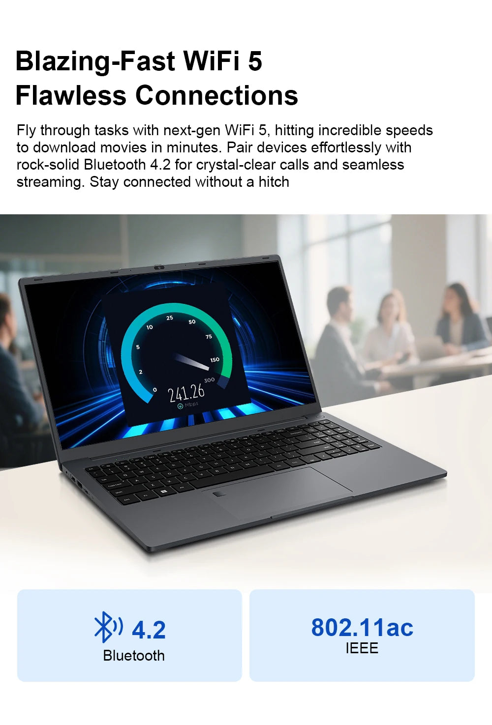 Ninkear A15 Air 2025 Laptop 15.6 Inch FHD IPS Screen AMD Ryzen™ 5 3500U 16GB DDR4 3200 MHz+512GB NVME SSD 180° Opening and Closing WiFi 5 BT 4.2 0.3s Fingerprint Unlock Tested ＆ Proven High Quality PC Notebook  Power You.