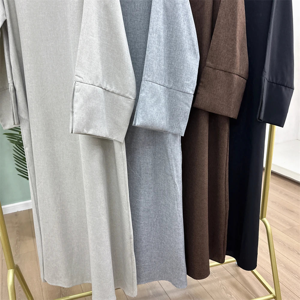 Ramadan Eid Modest Abaya Damen Dubai Islam Muslim Kaftan Dress For Women Kebaya Caftan Marocain Robe Femme Musulmane Vestidos.