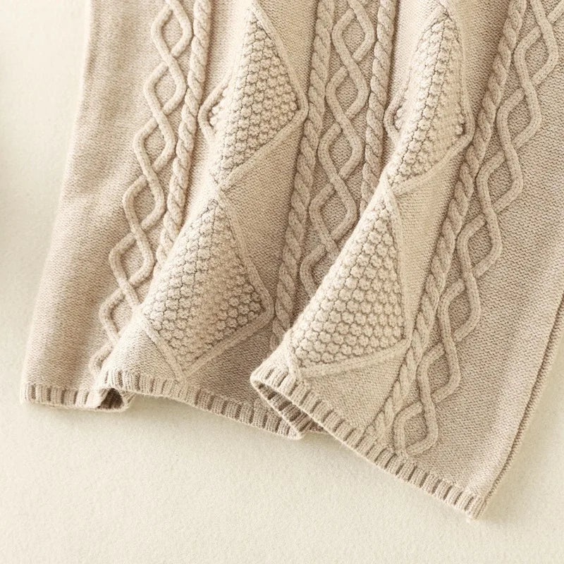 Fall Winter Thick Knitted Slim Skirt Women Casual Elastic High Waist Knitwears Straight Faldas Classic Solid Mid-length Saia New.