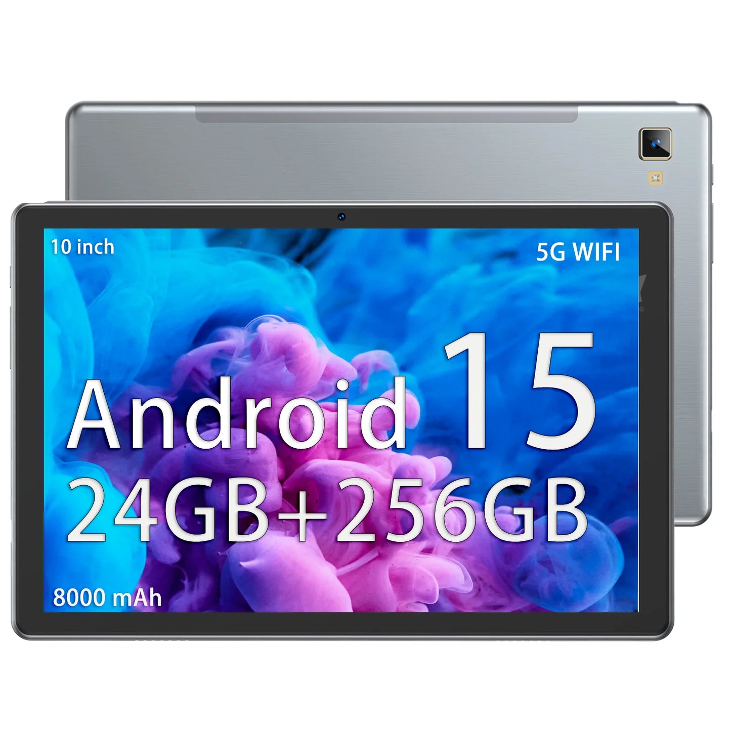 XGODY P60 Pro Android 15  256GB Tablet PC 10 Zoll ultra-klares 90Hz Display 24GB(8+16) 256GB 8000mAh Akku Tablet.