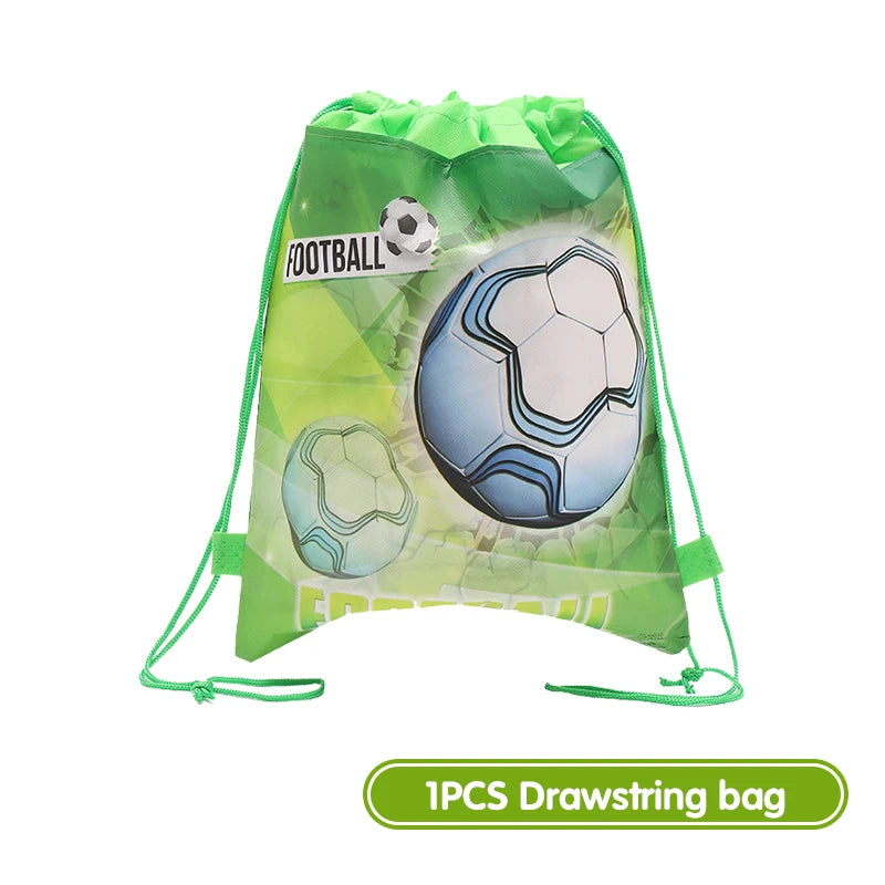 Fußball Geburtstag Dekoration Party Supplies Geschirr Luftballons Set Süßigkeiten Geschenkboxen Fußball Geburtstagsgeschenke Kinder Geburtstagsgeschenke