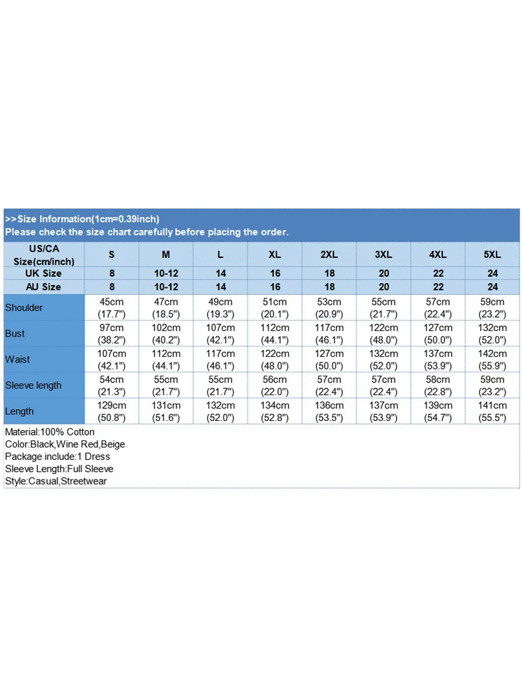 Women's Elegant Solid Cotton Robe Femme 2022 Spring Autumn Bohemian Maxi Dress ZANZEA Casual Long Sleeve Shirt Dresses Oversized.