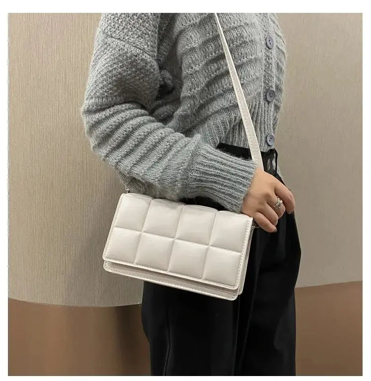 Fashion Brand Designer Women Shoulder Bag Small PU Leather Female Crossbody Bag Trend Classic Handle Handbag Women.