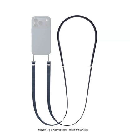 High End Official Magnetic Woven Strap for Orginal Iphone 17 Pro Max 17 Air Phone Crossbody Lanyard Anti-loss Apple Strap